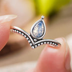 Bague Aura en Pierre de Lune Intemporelle