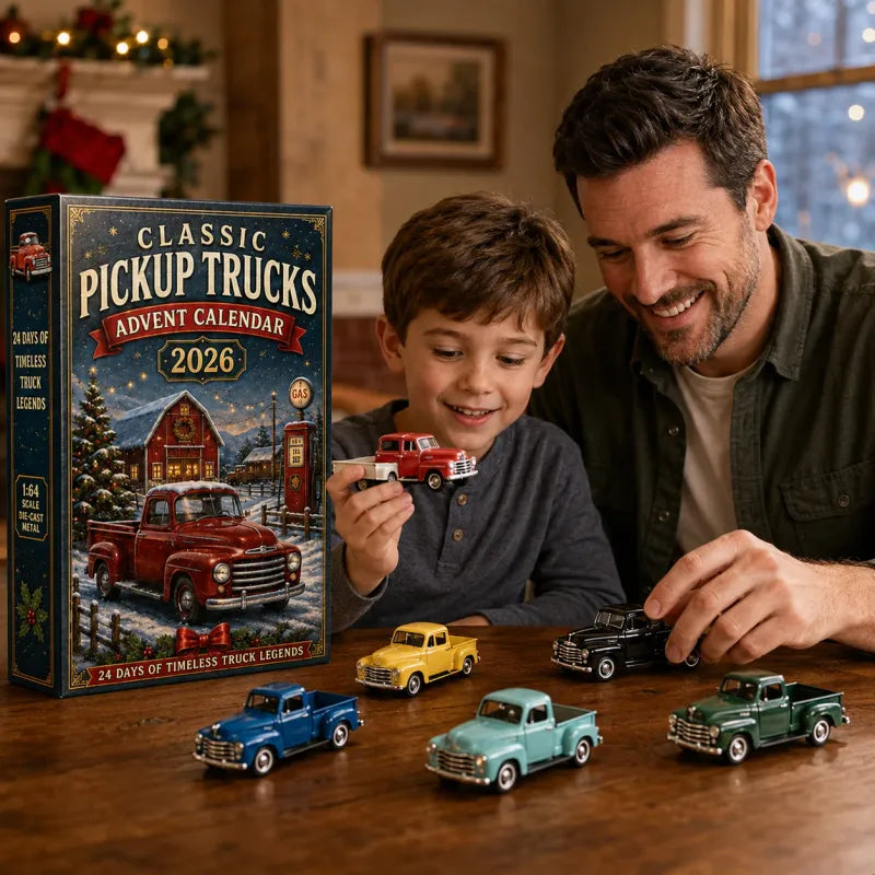 Classic Pickup Trucks Advent Calendar 2026 – Limited Edition
