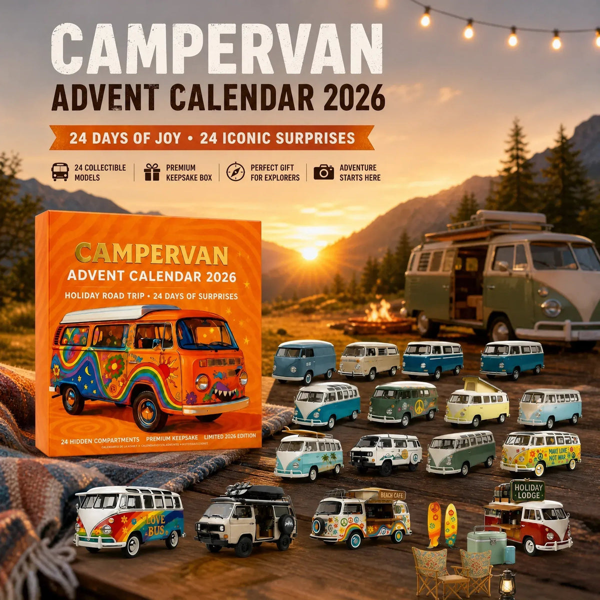 Campervan Advent Calendar 2026 – Limited Edition