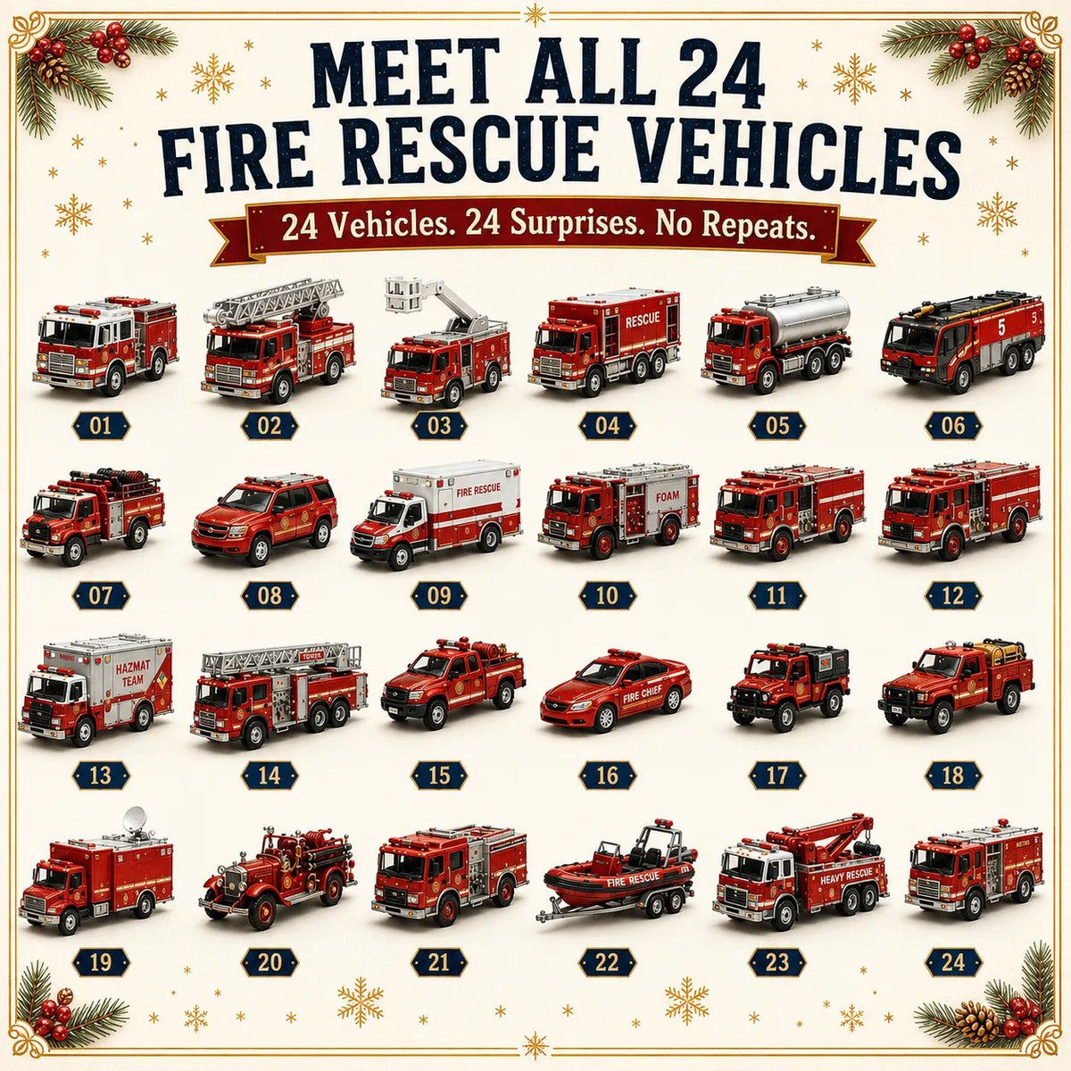 Fire Rescue Advent Calendar 2026 – Limited Edition