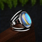 Bague en pierre de lune magique
