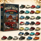 Classic Pickup Trucks Advent Calendar 2026 – Limited Edition