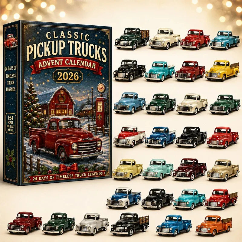 Classic Pickup Trucks Advent Calendar 2026 – Limited Edition