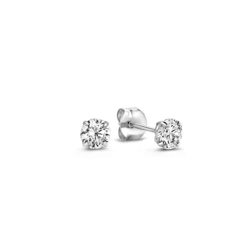 Boucles d'oreilles avec pierre Larmes de Lune