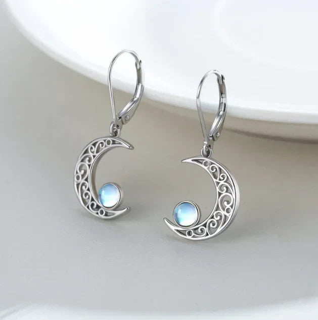 Boucles d'oreilles Rheta Pierre de lune