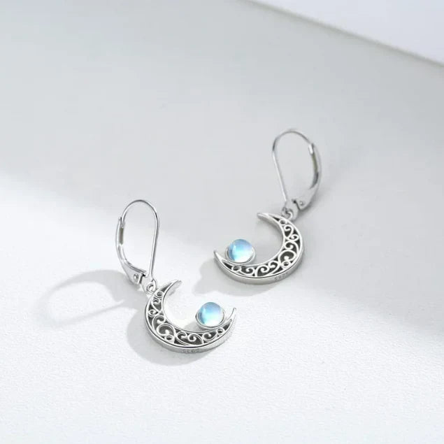Boucles d'oreilles Rheta Pierre de lune