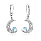 Boucles d'oreilles Rheta Pierre de lune