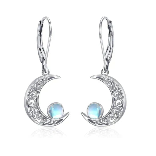 Boucles d'oreilles Rheta Pierre de lune