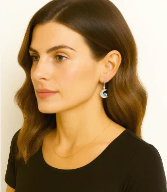 Boucles d'oreilles Rheta Pierre de lune
