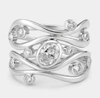 Bague en Pierre de Lune Hertha