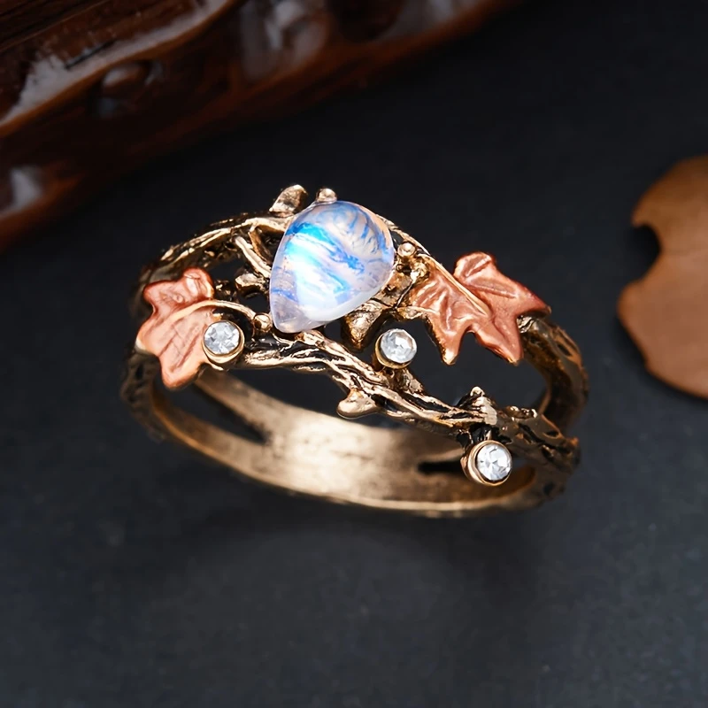 Bague Carmen en pierre de lune