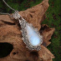 Collier en pierre de lune Hedwig