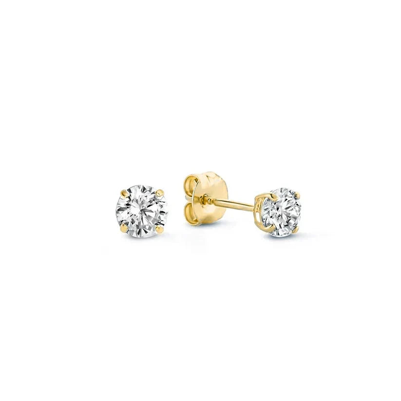 Boucles d'oreilles avec pierre Larmes de Lune