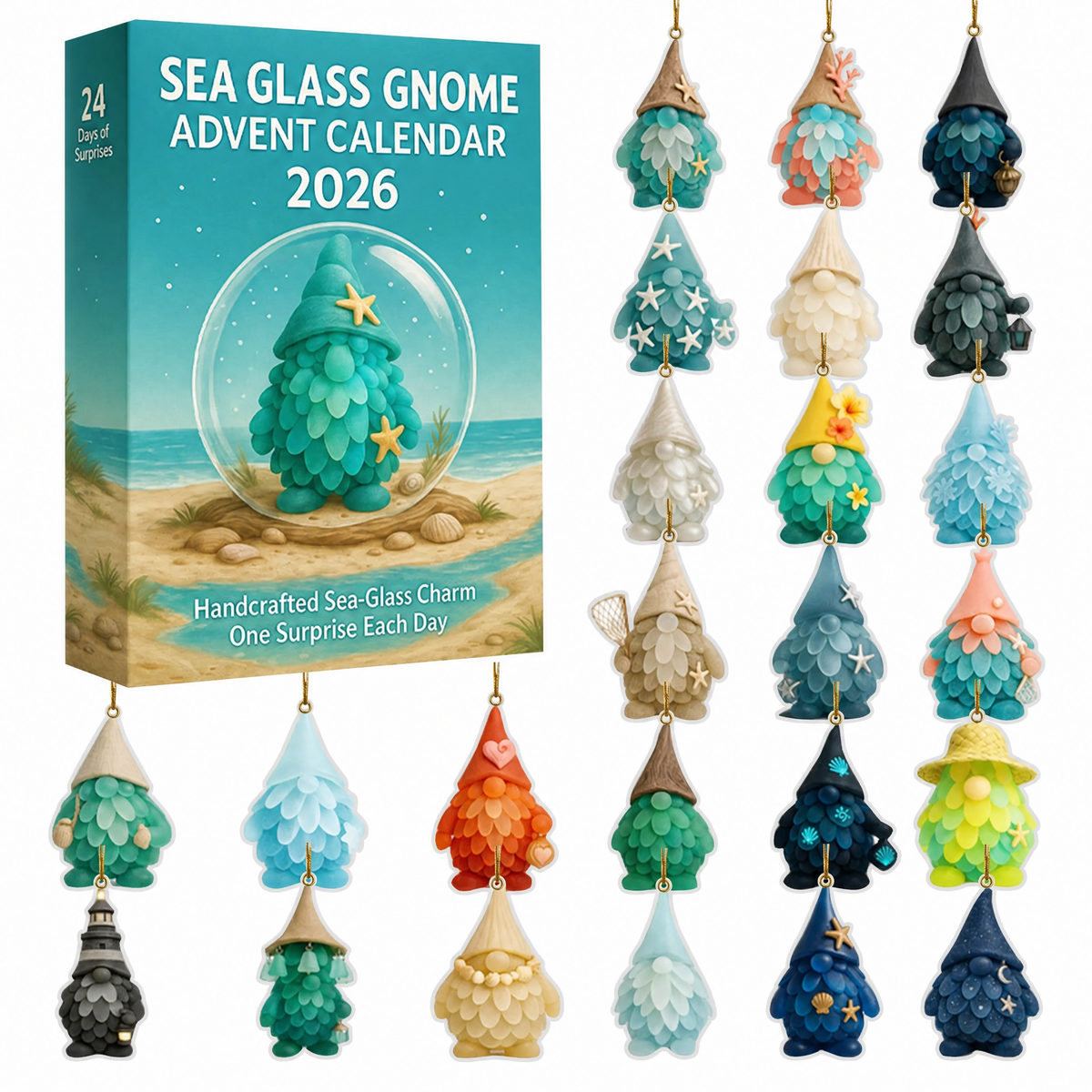 Sea Glass Gnome Advent Calendar 2026 – Limited Edition