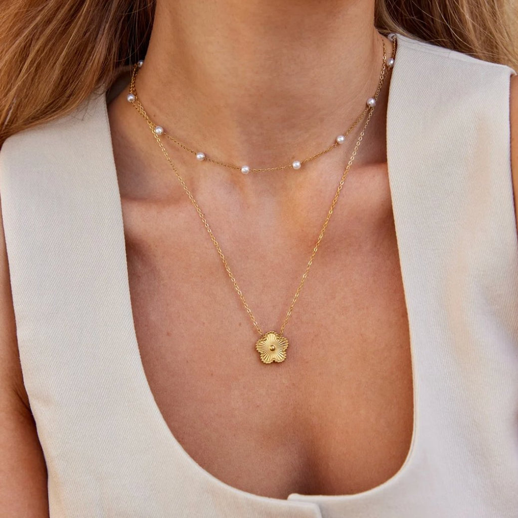 Collier Nura avec Perle