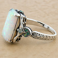Bague en Gemme de Cour Vieillie